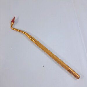 Vintage John O Butler Co Chicago Gold Tone Dental Gum Stimulator dentistry tool